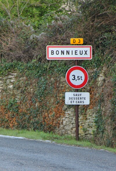 Image result for bonnieux road signs